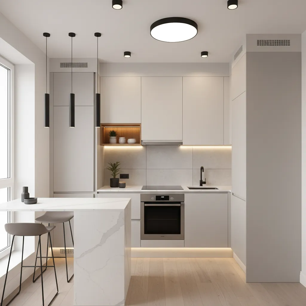 10 Ceiling Light Kitchen Ideas for Small Kitchens