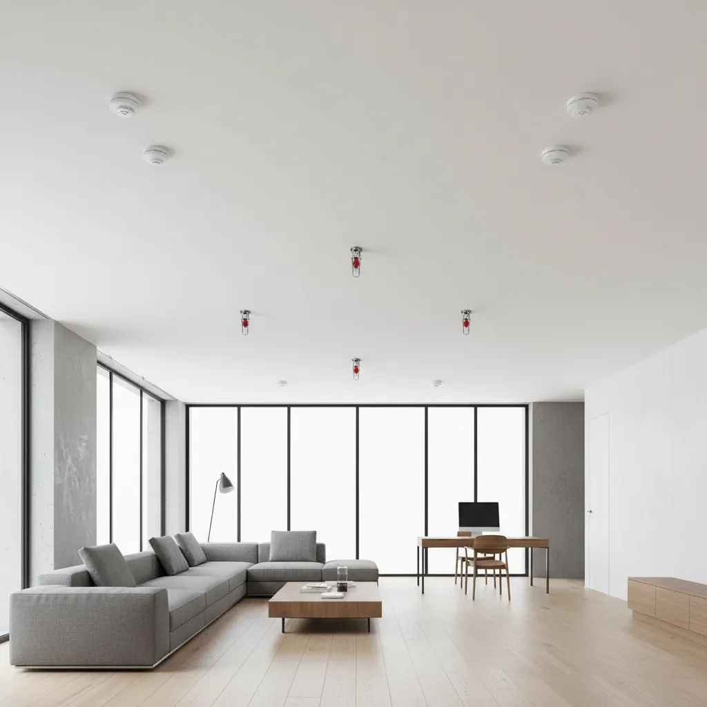 Types of Ceiling-Mounted Detectors Used in Modern Buildings: Understand the safety devices installed on ceilings and how smoke, heat, and smart detectors protect modern homes and commercial buildings.
