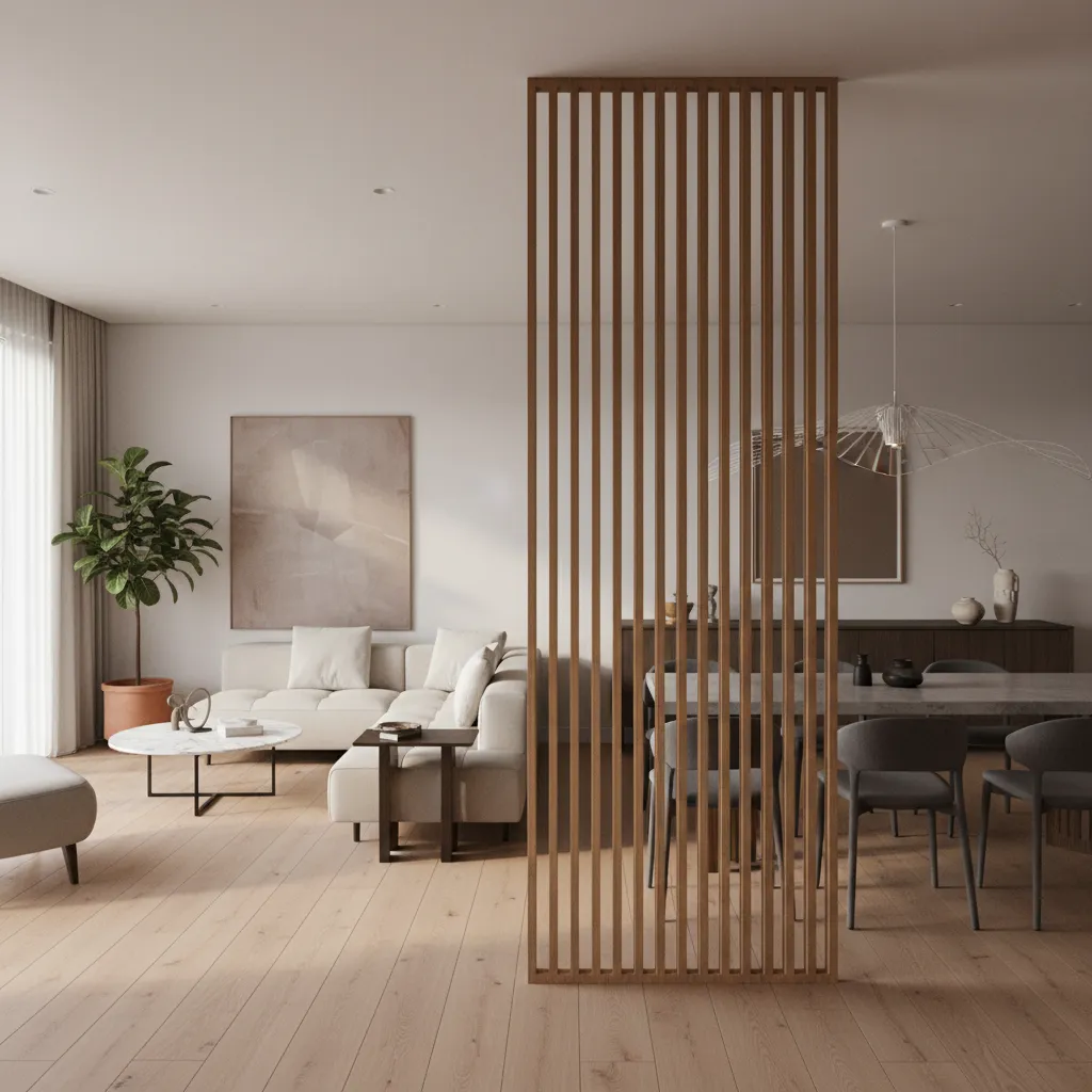 Celosías de madera para interior: diseño y privacidad