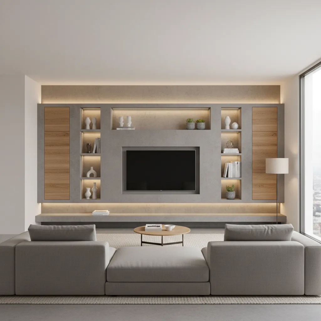 5 cement cupboard designs in hall that work