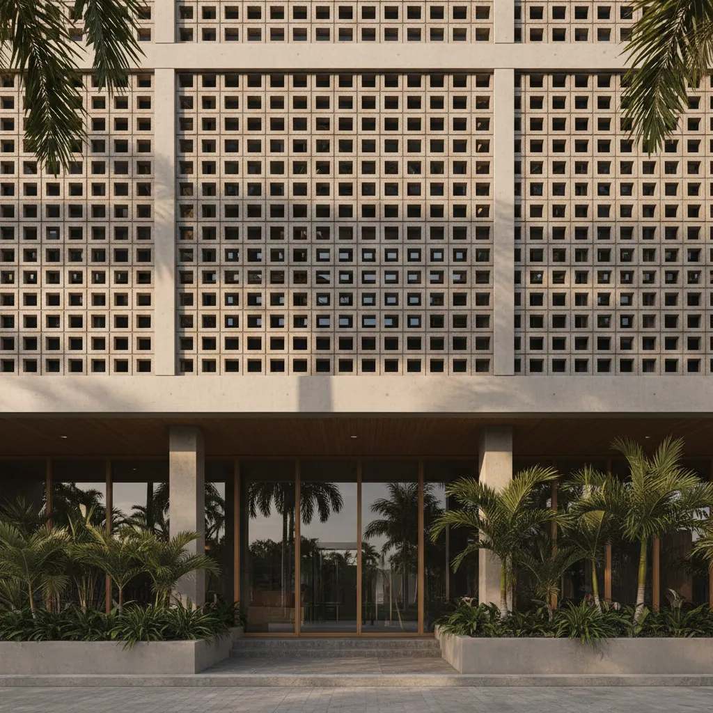 Architectural Applications of Cement Ventilator Blocks in Modern Buildings