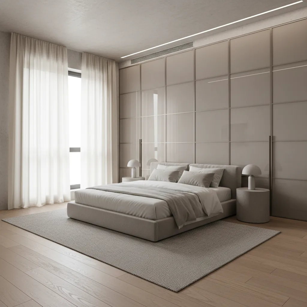 Cemented Almirah Design in Wall Ideas for Modern Homes