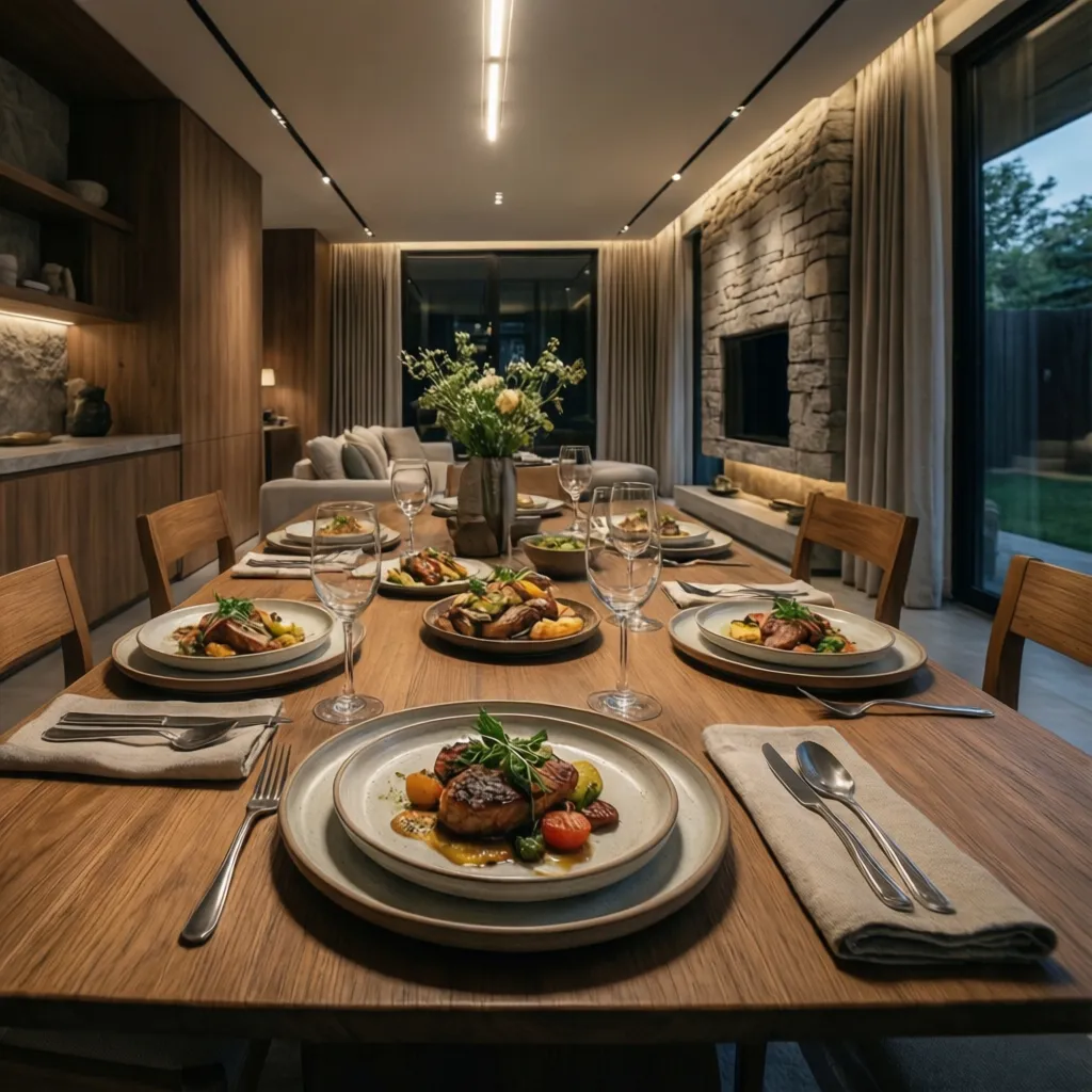 Cenas de diseño para hacer en casa: ideas fáciles y elegantes
