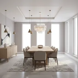 Best Ways to Center a Dining Room Light When the Ceiling Box Is Off Center