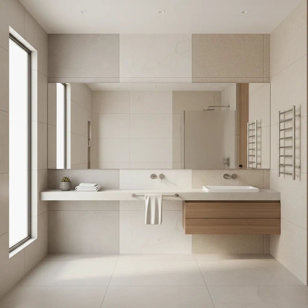 Ceramic vs Porcelain vs Vitrified Bathroom Tiles: Cost and Performance Comparison in India: A designer’s practical guide to tile prices, durability, and the best material choice for Indian bathrooms.