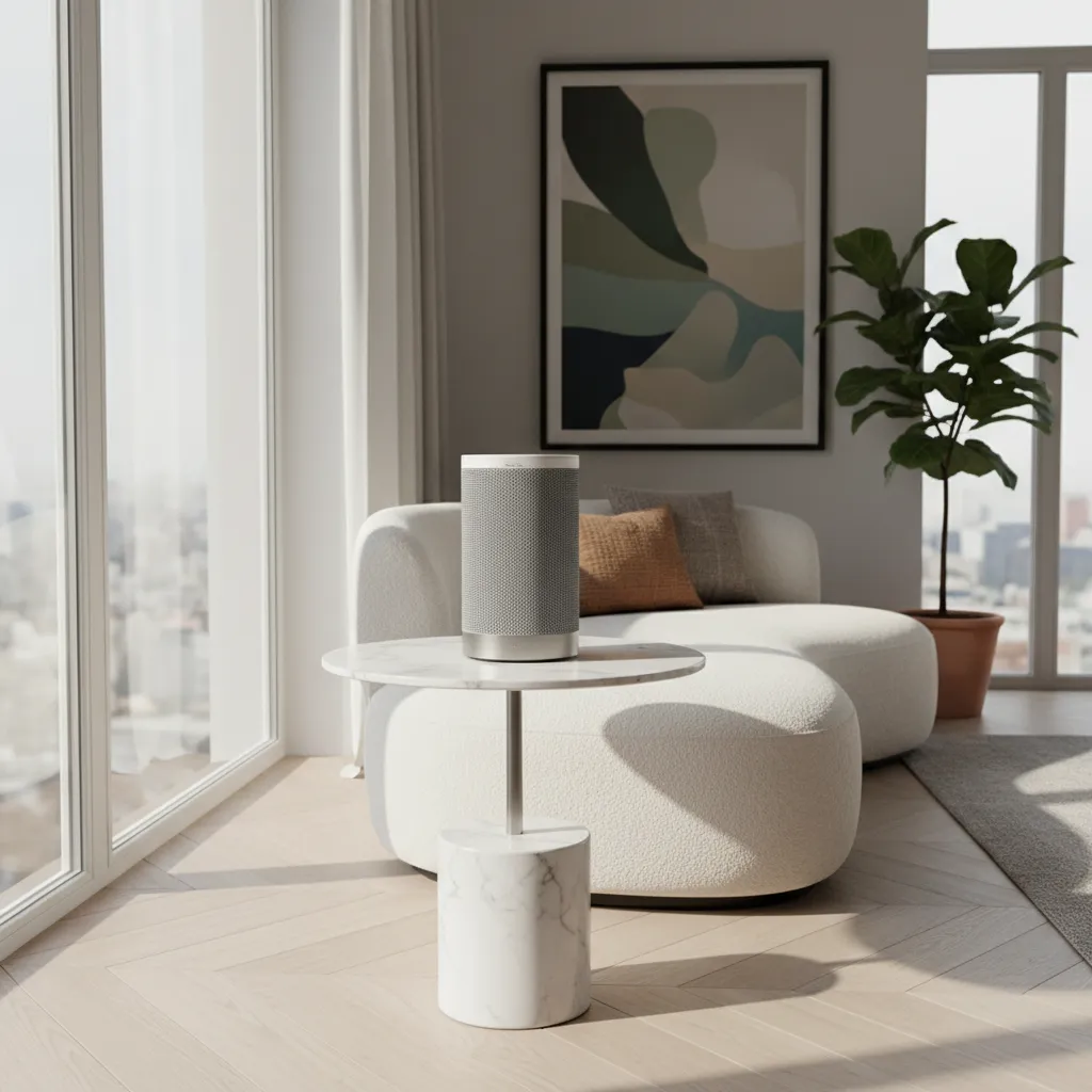 3D rendered lifestyle scene showing product placed in realistic environment
