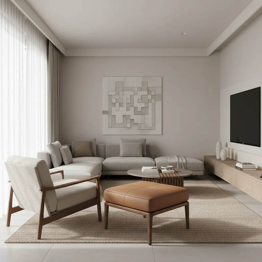Chair and Ottoman Pairing Styles That Actually Work