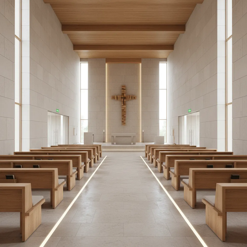 Chapel Floor Plan Safety and Code Considerations