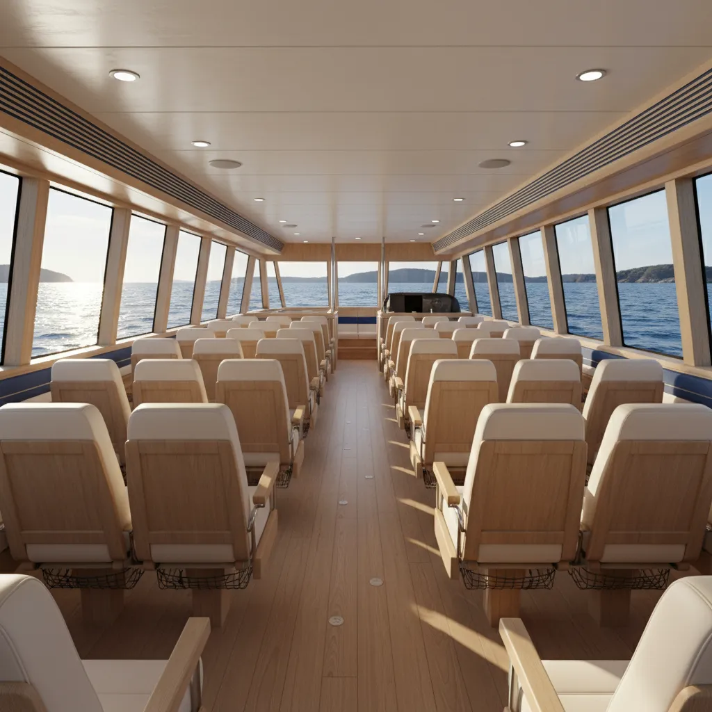 Boat Interior Design for Charter and Commercial Vessels