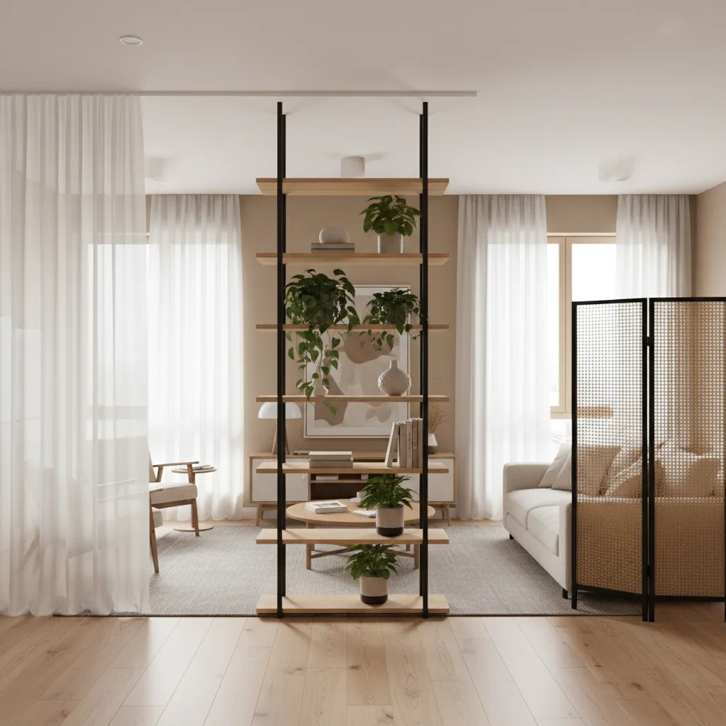 Cheap Room Partition Ideas That Look Surprisingly Stylish
