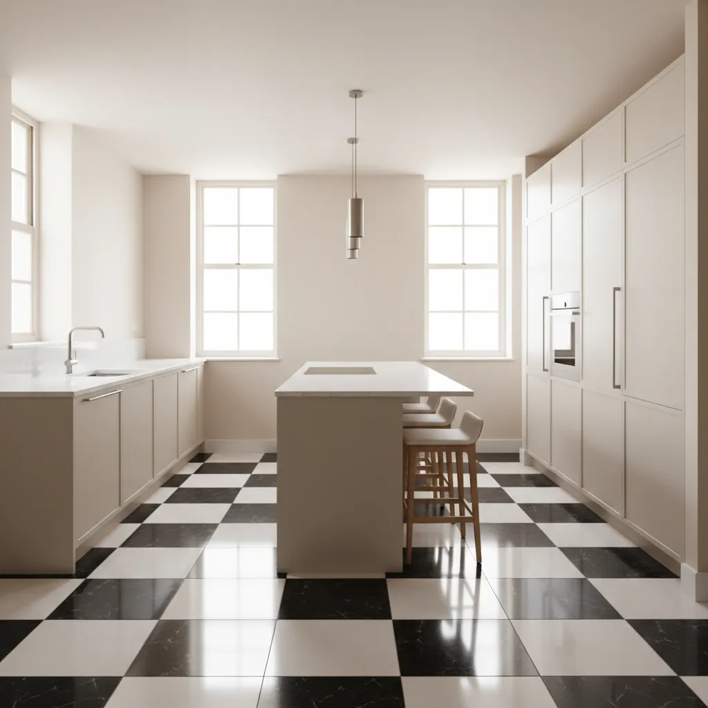 Best Materials for Durable Chess Pattern Flooring