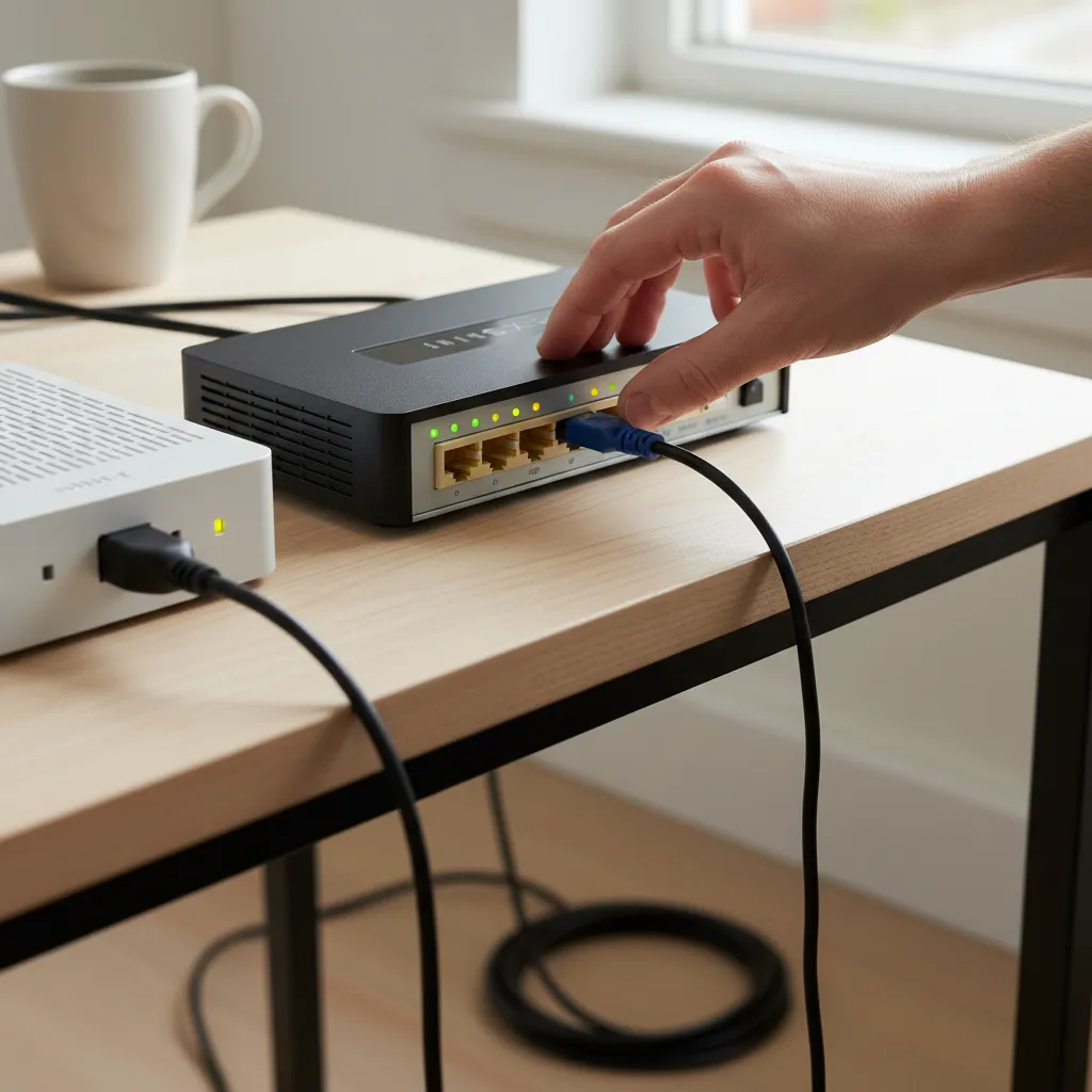 Checking DSL or Fiber Cables and Ports