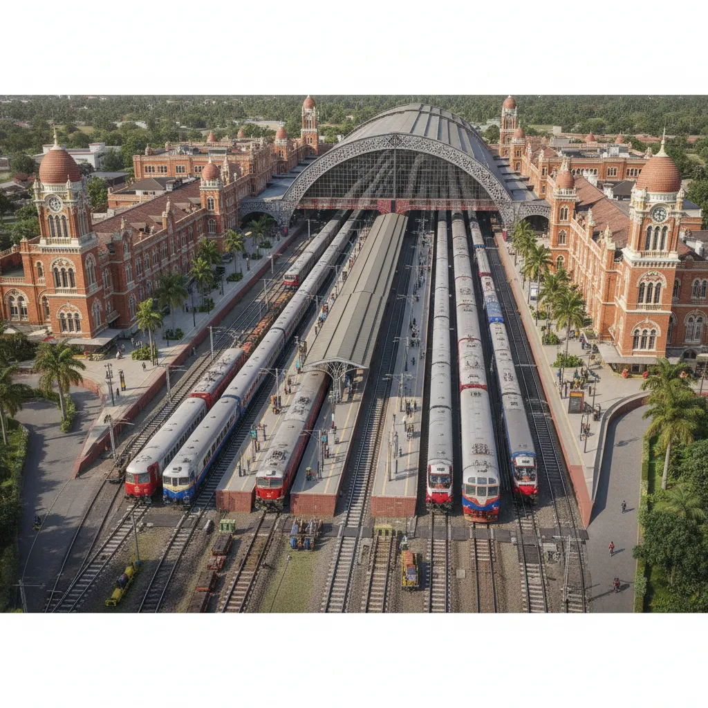 Best Software for Creating a Chennai Railway Station 3D Model