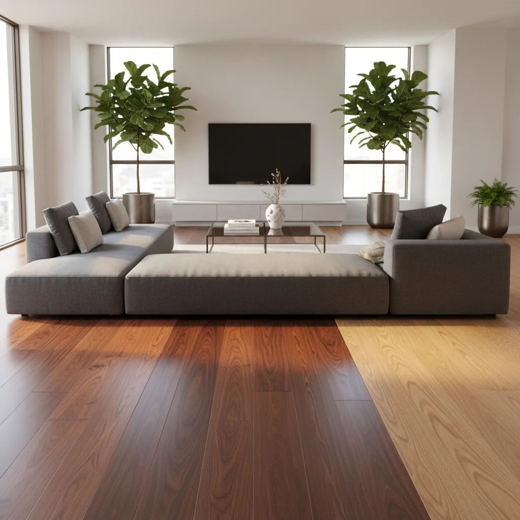 Cherry Wood Floors vs Walnut and Oak: Which Works Best for Living Room Design?