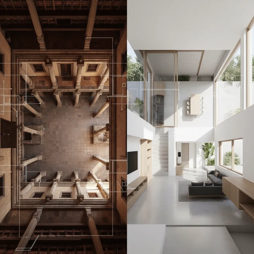 Chettinad vs Modern South Indian Floor Plans for 1500 Sq Ft Homes