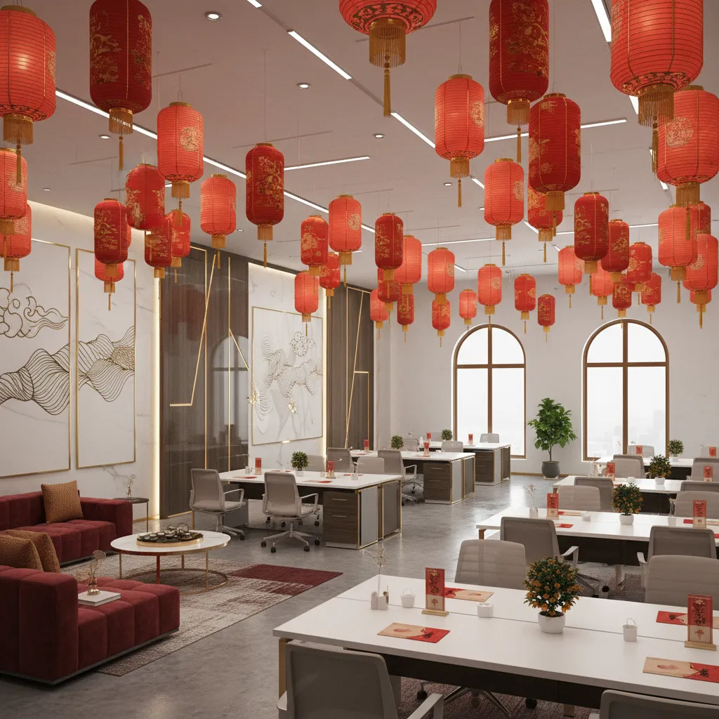 How to Decorate Office for Chinese New Year