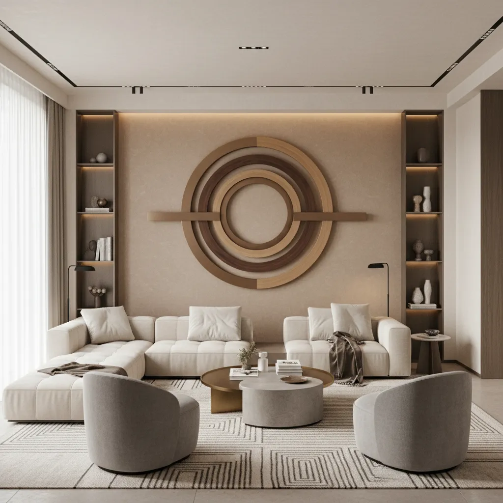 Circle Wall Decor in Interior Design for Residential and Commercial Spaces
