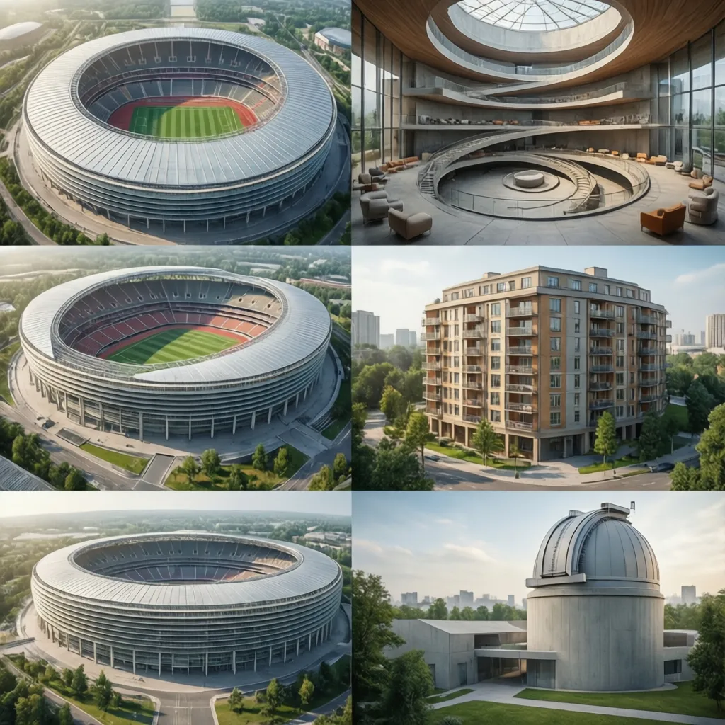 Industries and Building Types That Use Circular Floor Plans