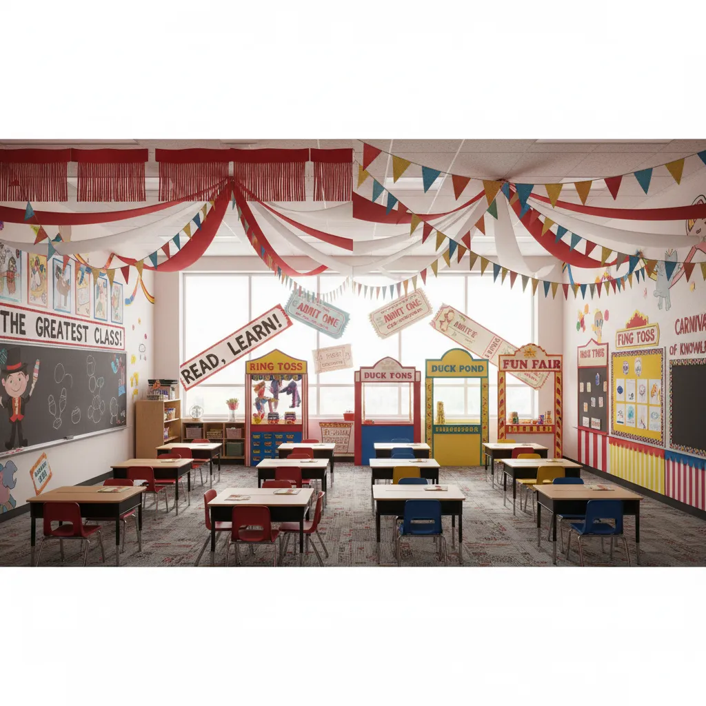 Circus Classroom Decor vs Carnival Theme: Which Works Better for School Classrooms?