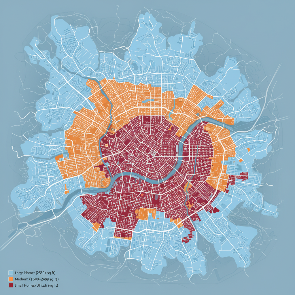Home Size by ZIP Code vs City Average: Why It’s So Different