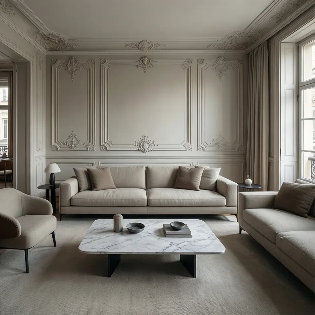 Diseño de interiores estilo clásico actual: guía práctica