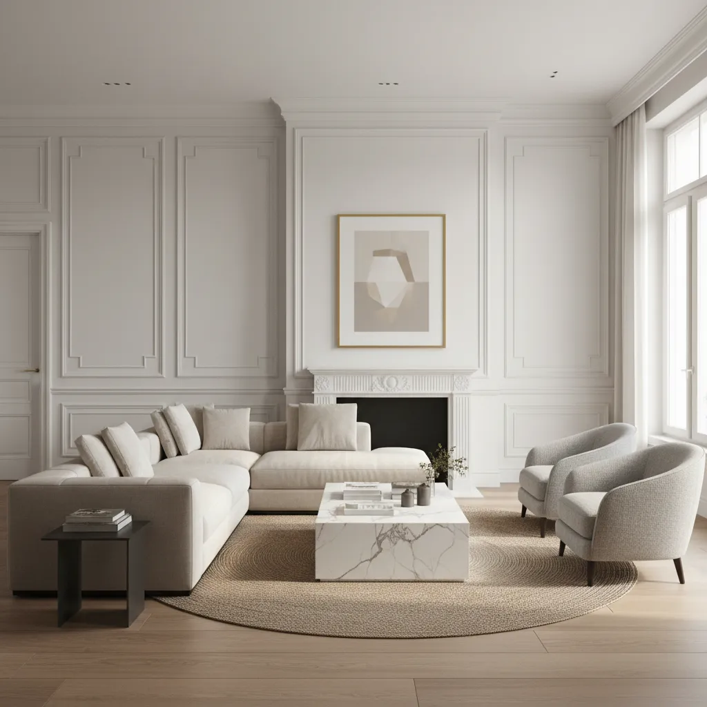 Diseño de interiores clásico moderno: guía práctica