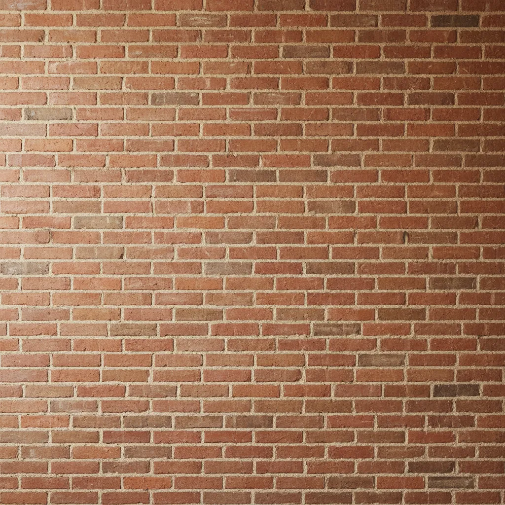 clean natural brick wall after paint removal ready for limewash