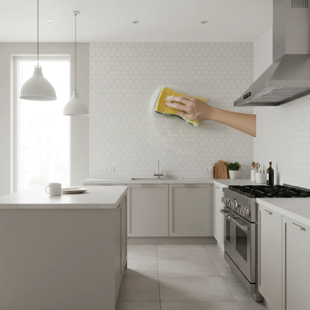How to Remove Stain From Kitchen Tiles (Pro Cleaning Methods That Actually Work)