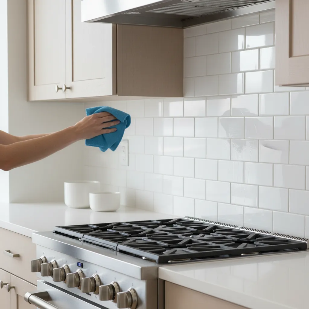 Best Way to Clean Kitchen Wall Tiles Without Damaging Grout
