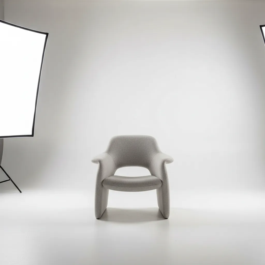 well lit product photo setup used for AI 3D modeling