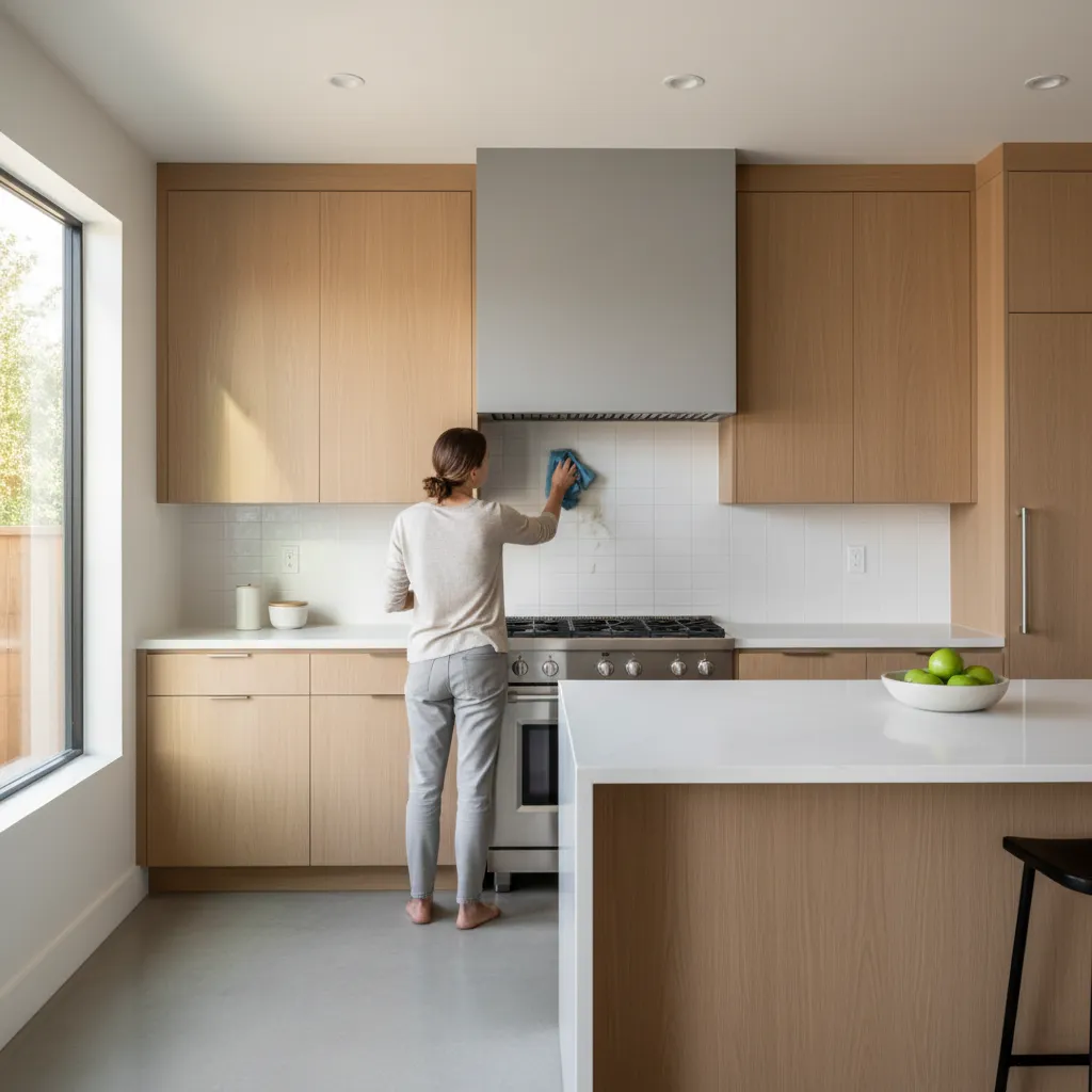 How to Clean Oil Stains From Kitchen Walls (Without Damaging Paint)