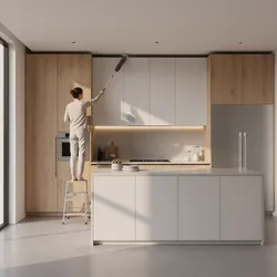 How to Clean and Maintain the Gap Above Kitchen Cabinets