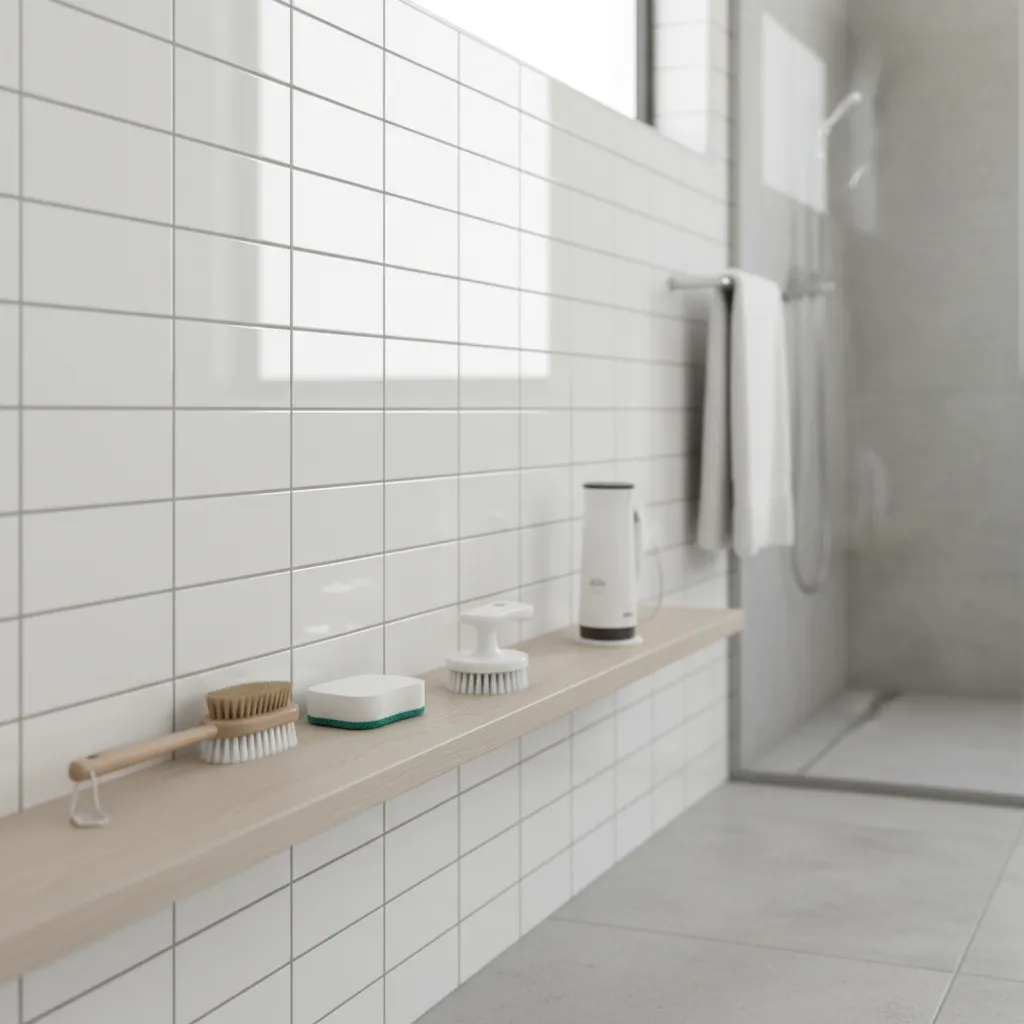 Choosing the Right Tools for Cleaning Bathroom Wall Tiles
