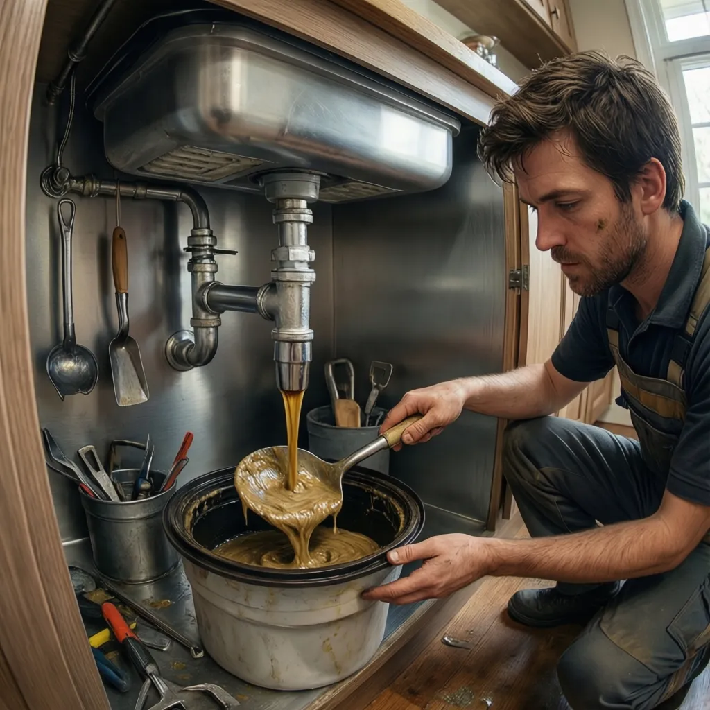 How to Fix Slow Draining Grease Traps