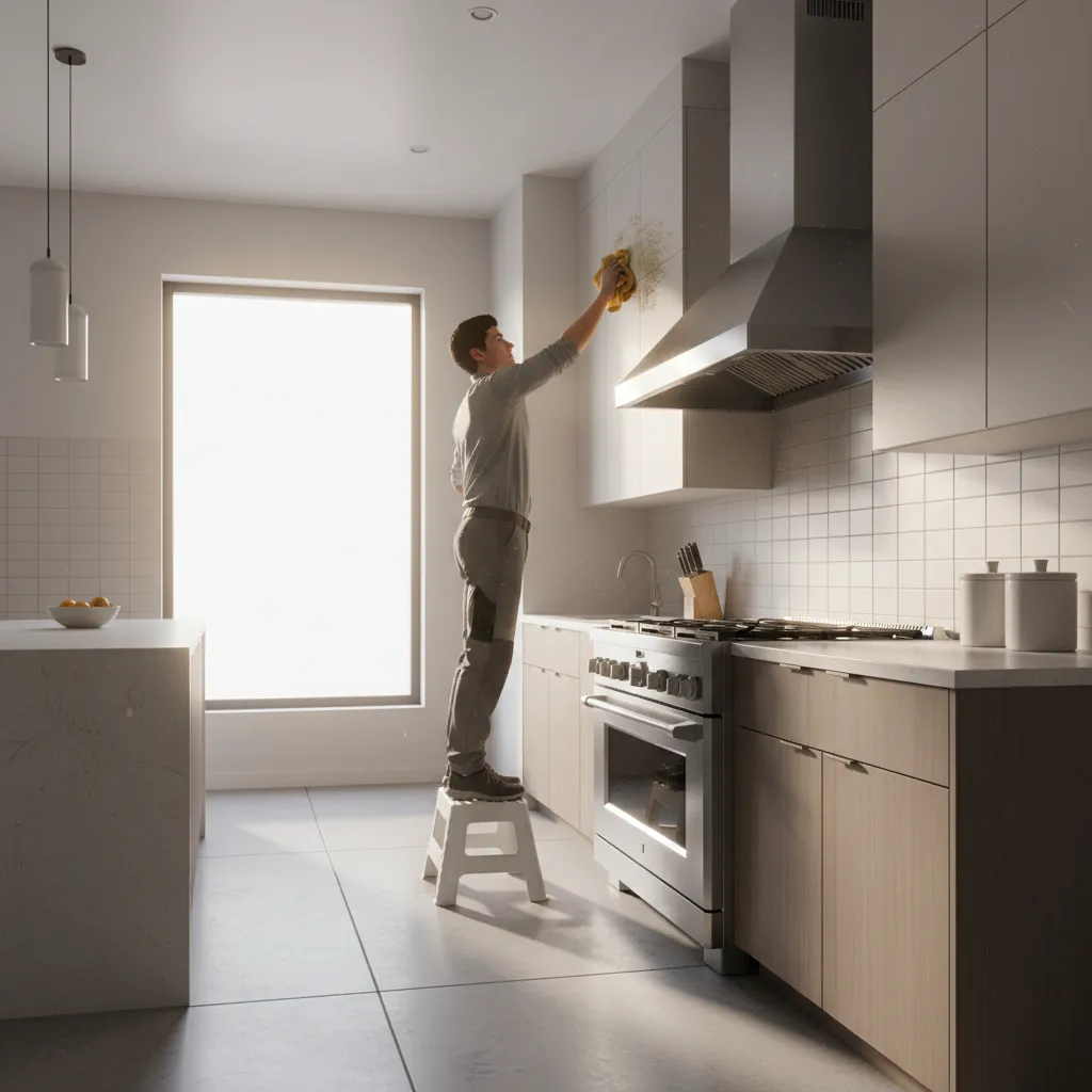 How to Clean Exhaust Fan in Kitchen Without Removing It