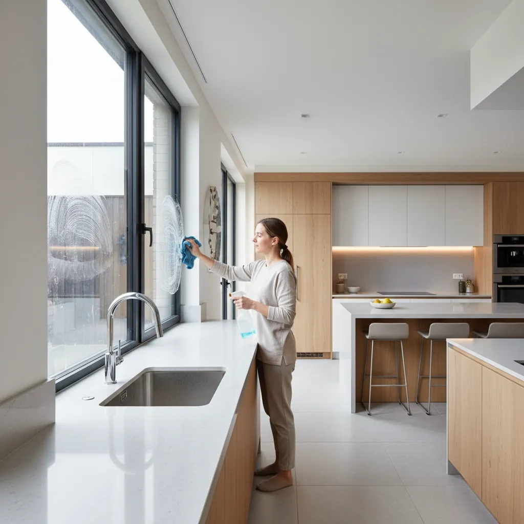How to Remove Oil Stains From Kitchen Windows