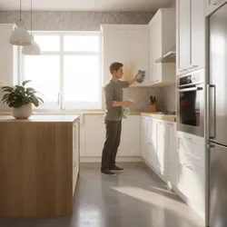 Best Cleaners for Removing Smoke Residue from Kitchen Cabinets