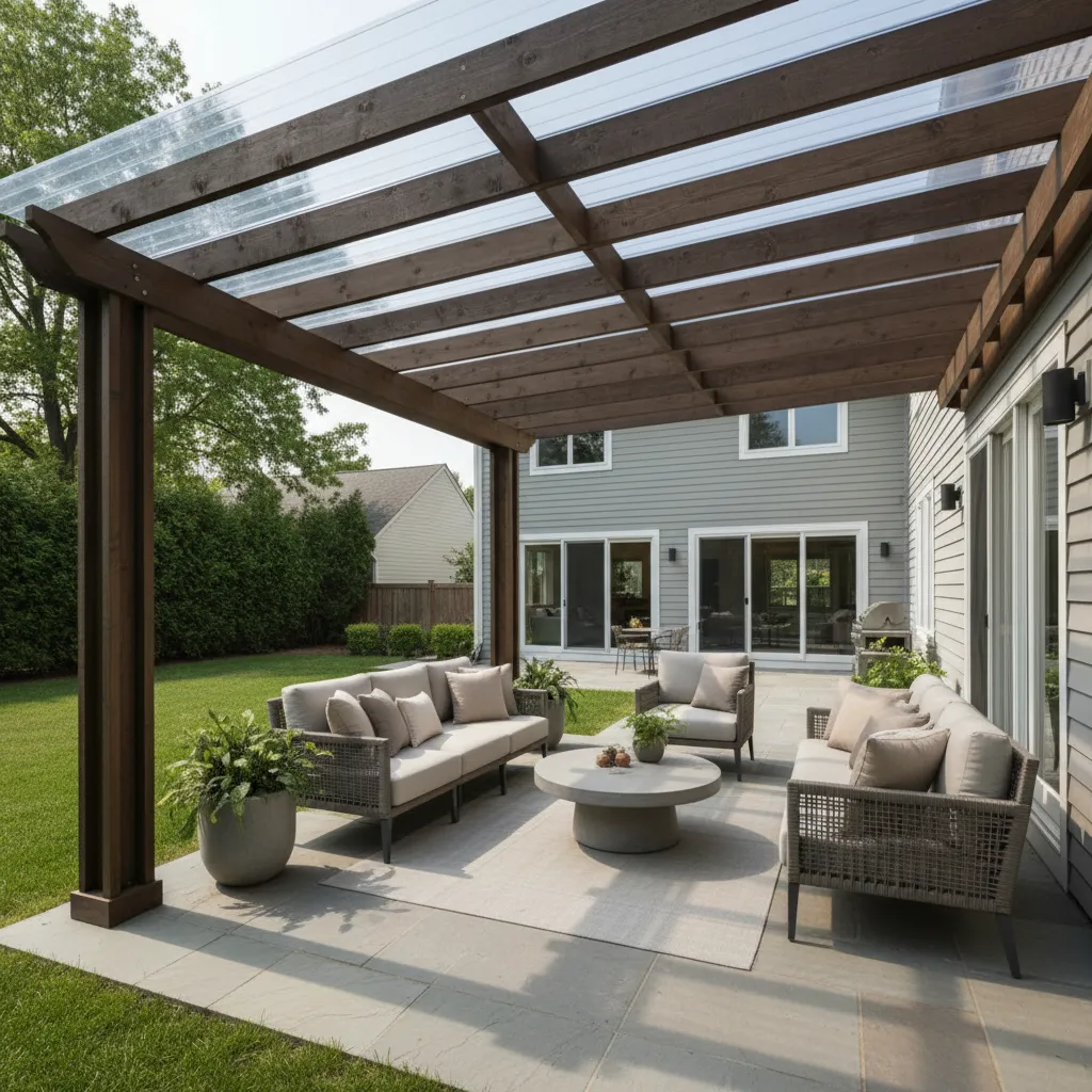 Common Problems with Clear Patio Roof Panels and How to Fix Them
