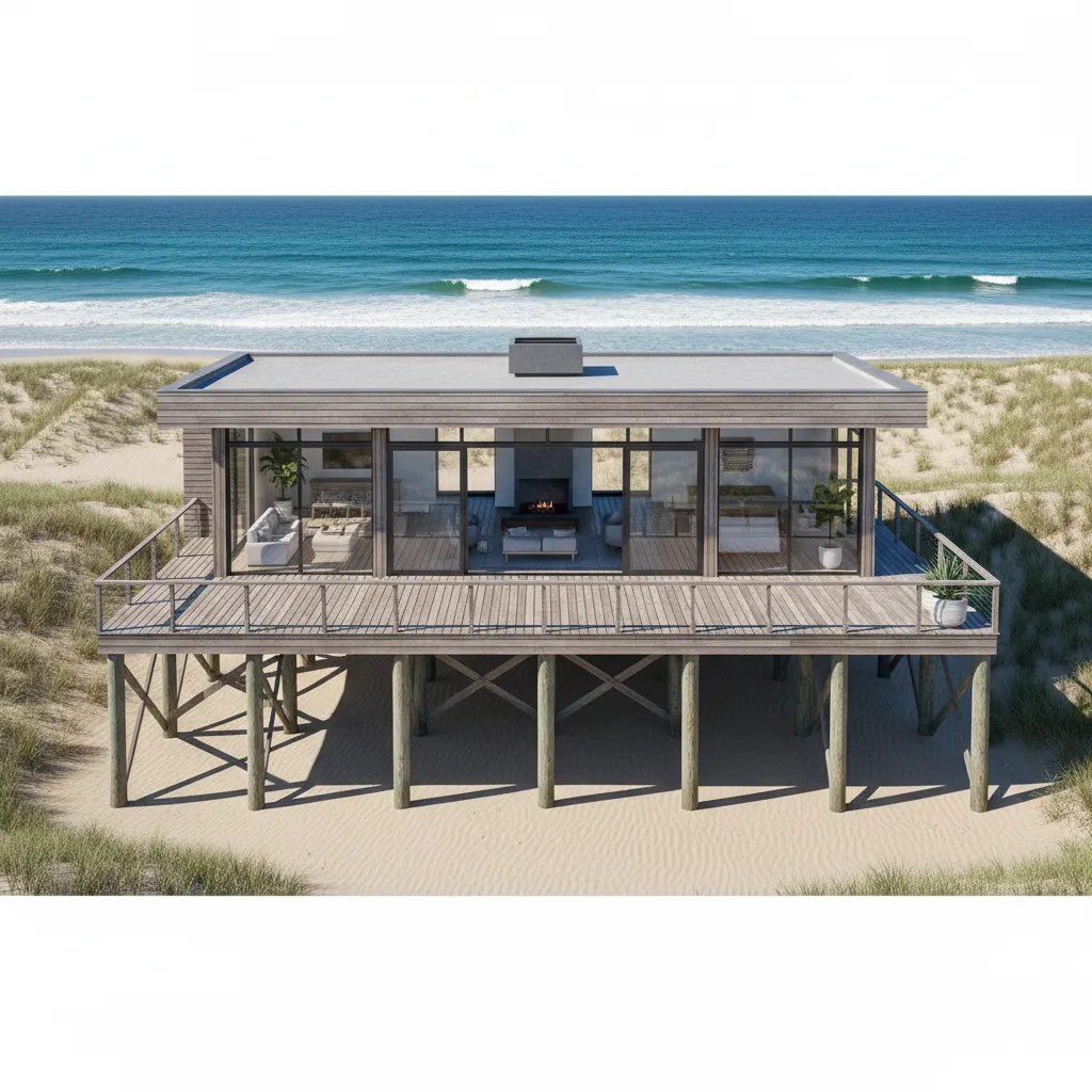 Coastal Building Codes and Regulations for Beach Houses on Pilings