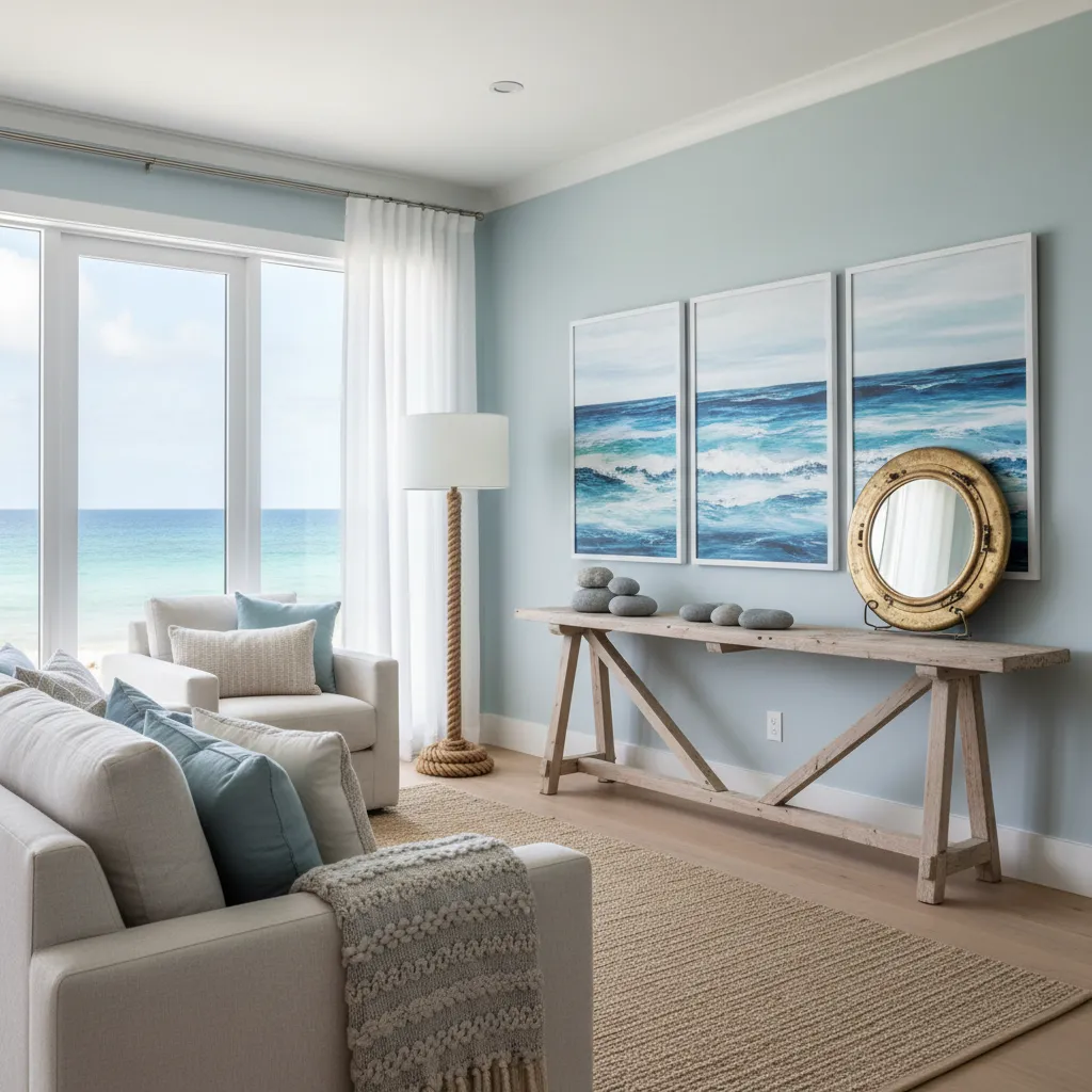 Coastal vs Nautical Wall Decor: 5 Key Differences