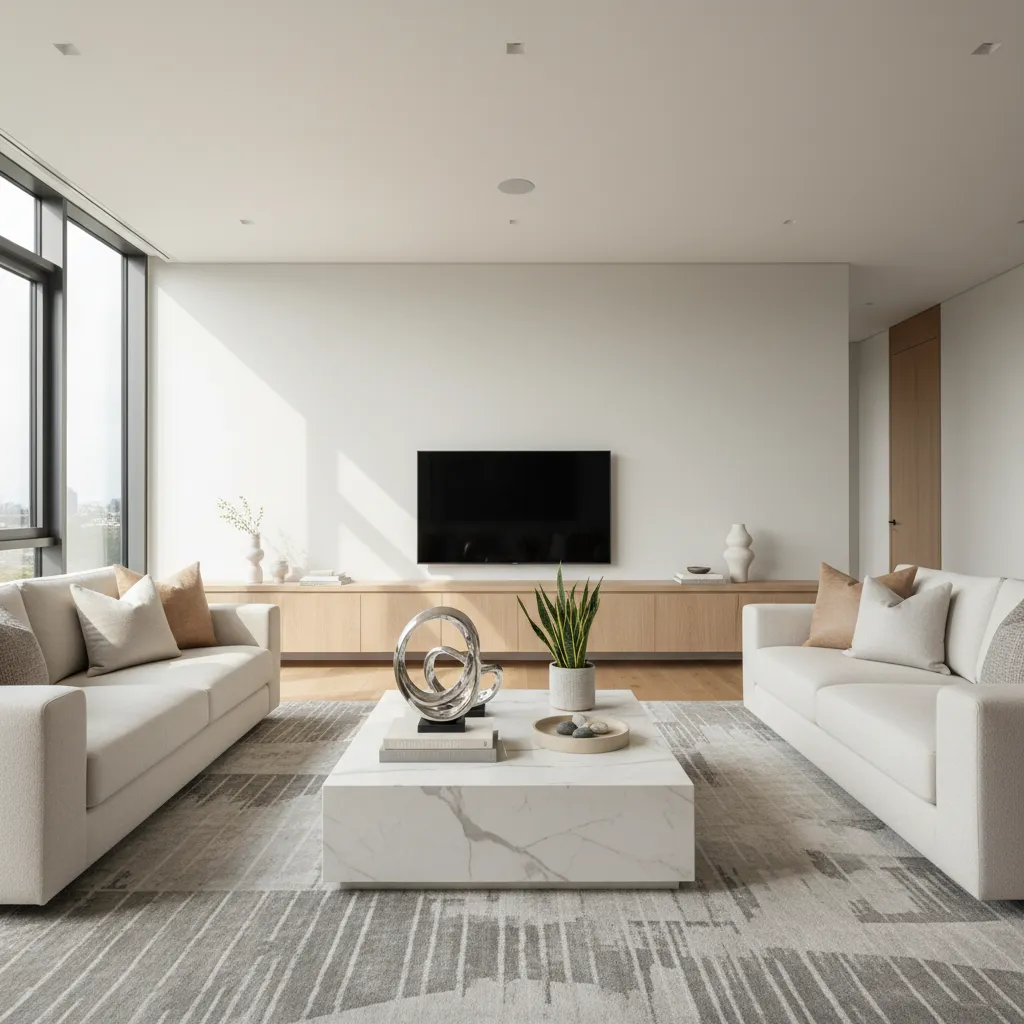 How to Optimize Coffee Table Styling with Statues for Small and Large Spaces