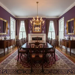 How to Balance Bold Wall Colors with Colonial Dining Furniture