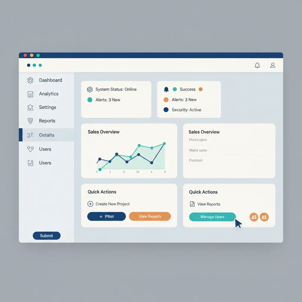 Color blind friendly UI with icons and clear contrast indicators