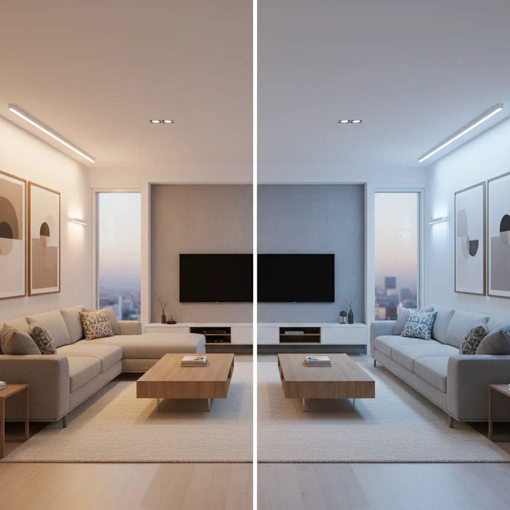 Incorrect Color Temperature Affecting Perceived Brightness