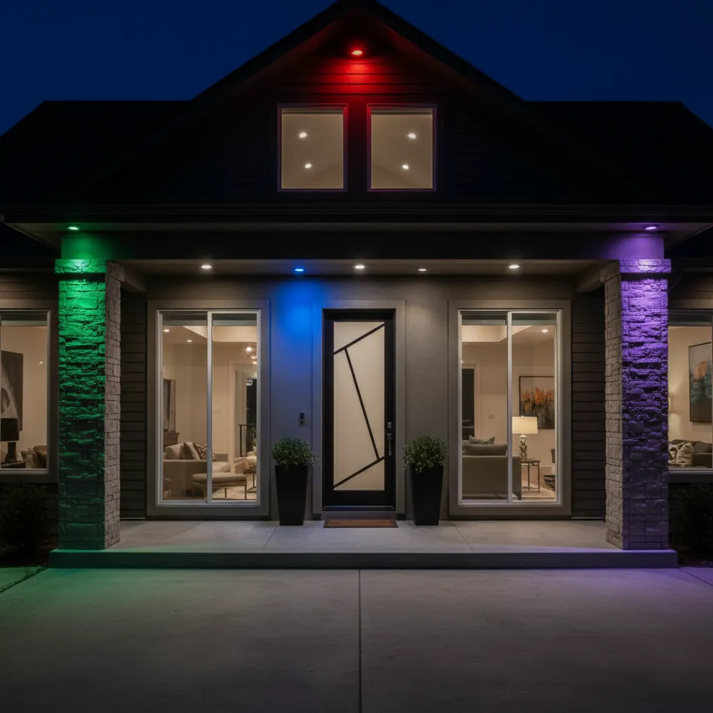 Blue Porch Light Meaning vs Other Porch Light Colors
