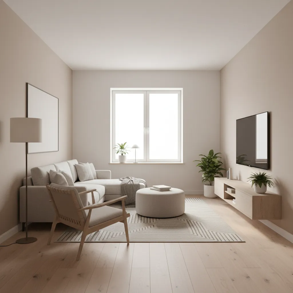 Colores claros para interiores de casas pequeñas que amplían el espacio