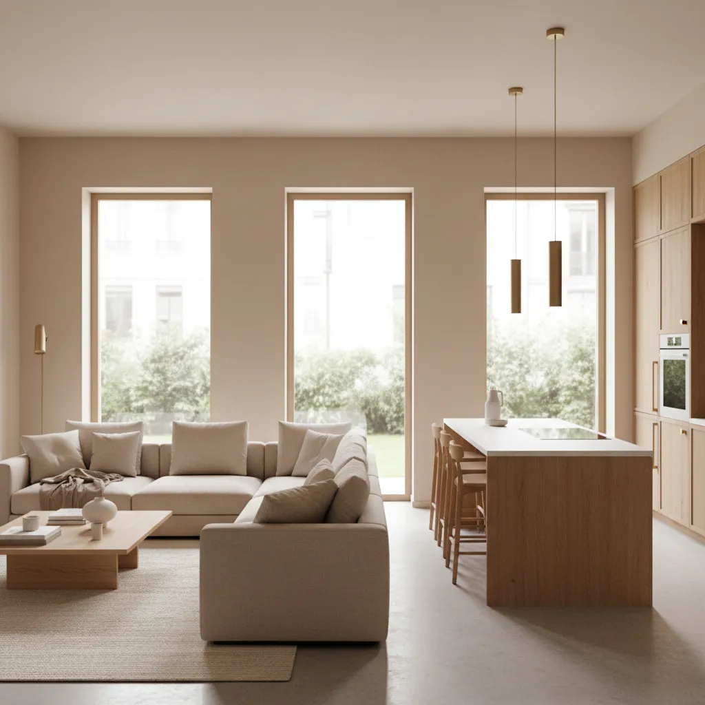 Colores para sala y cocina juntos que realmente funcionan