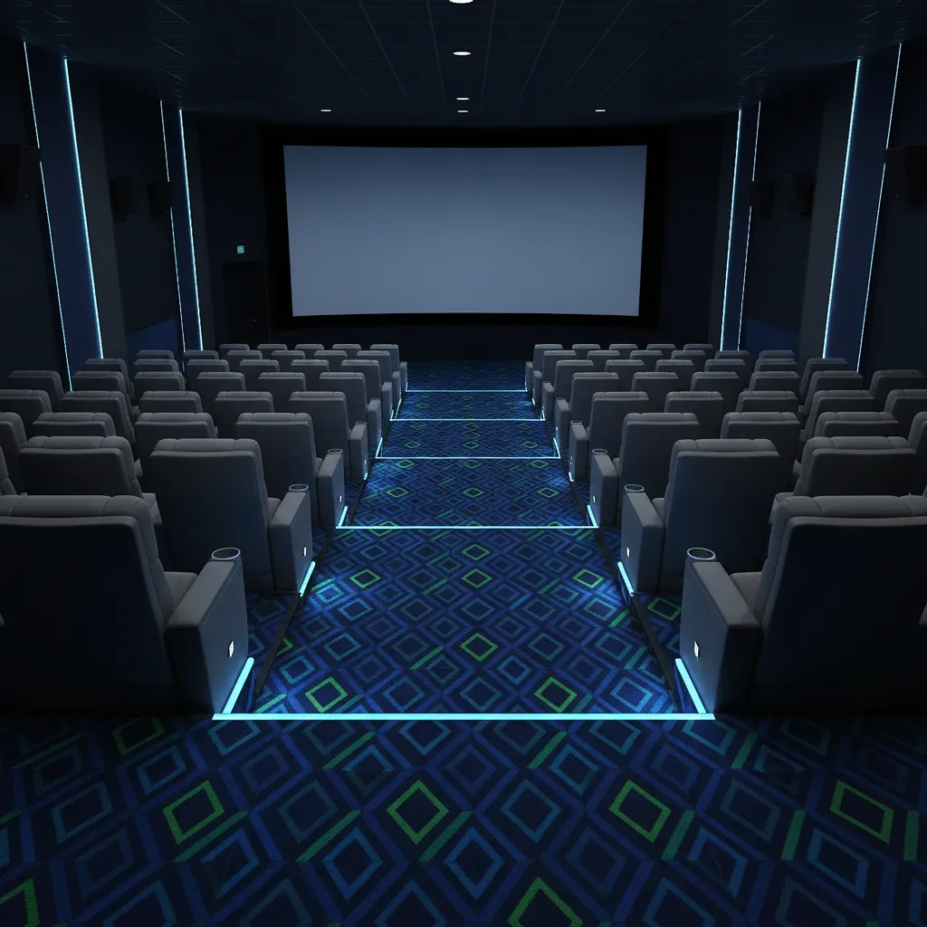 Commercial Cinema Carpet Design What Home Theaters Can Learn