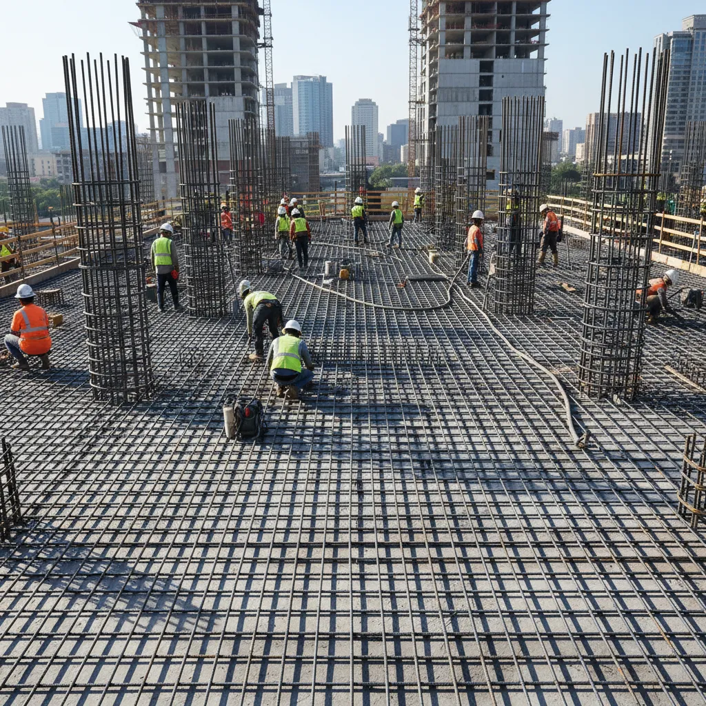 Commercial Construction Methods for Elevated Concrete Slabs