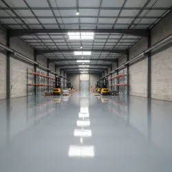 Commercial Floor Painting: When Can Businesses Move Equipment Back?